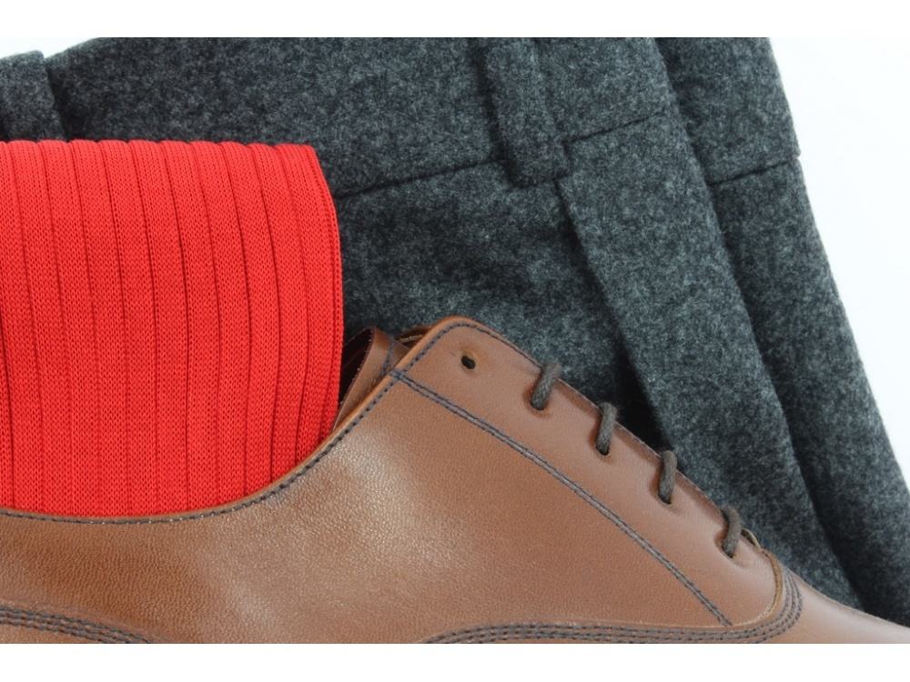 chaussettes-rouge-gammarelli-homme