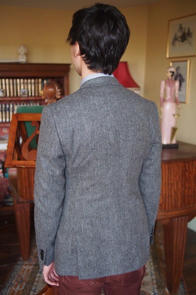 bien-porter-blazer-homme-hiver-laine-tweed-de-fursac-contraste-matieres