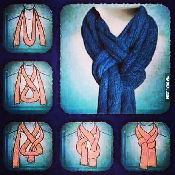 7 façons de porter une écharpe pour homme