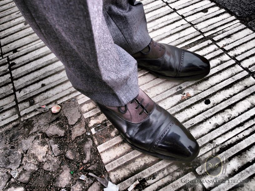 two-tone-black-grey-velour-balmoral-boots