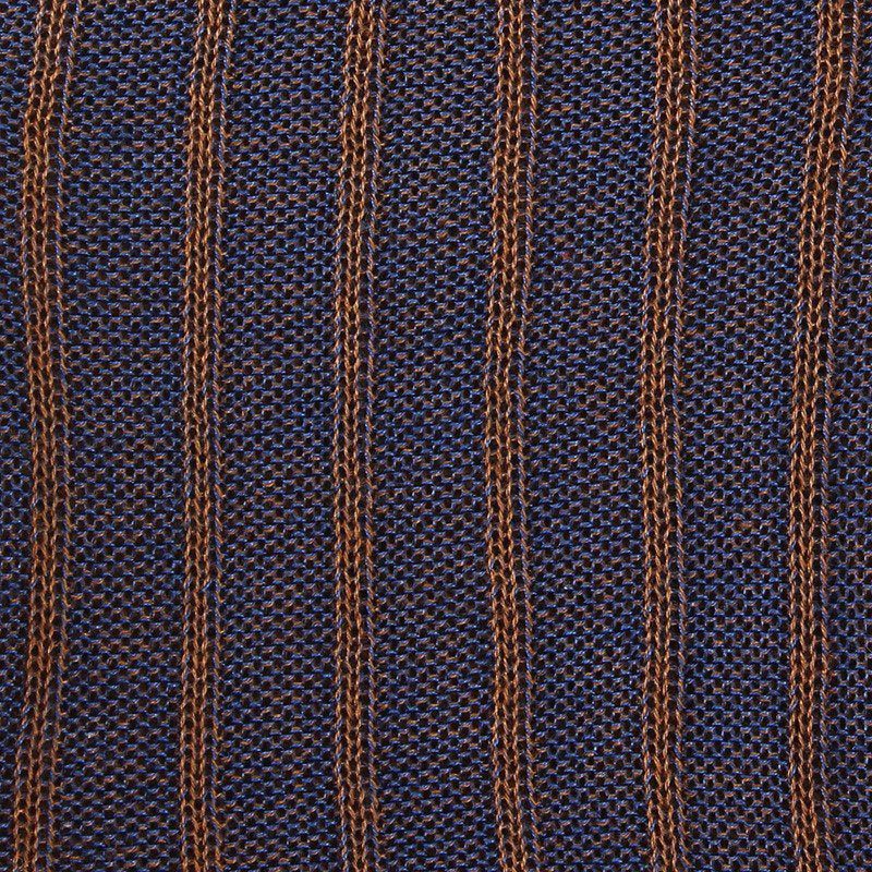 chaussettes-bresciani-vanise-bleu-marine-marron