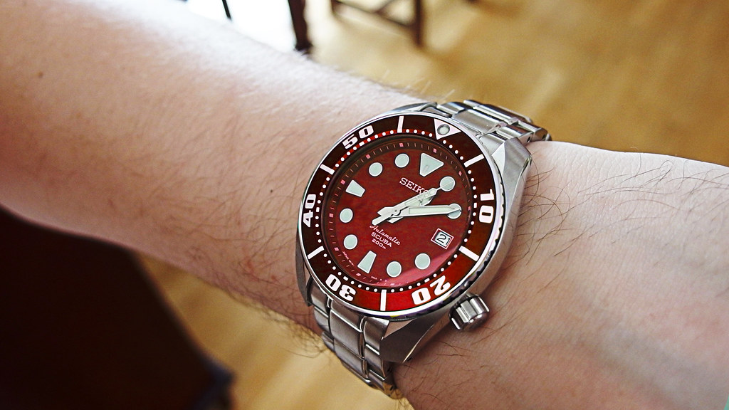 Seiko SUMO SBDC003 | Seiko Sumo SBDC003 colored in PS to red… | muchacho86  | Flickr