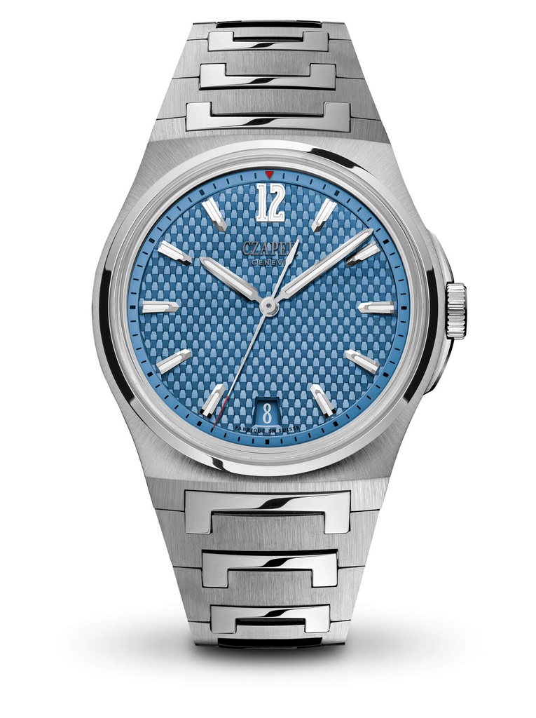 Czapek Antarctique Passage de Drake Glacier Blue