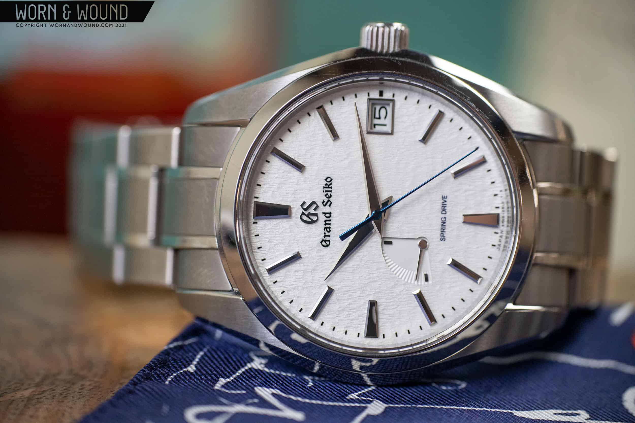 Grand Seiko Spring Drive SBGA003 (variante quadrante nero della Snowflake qui in foto)