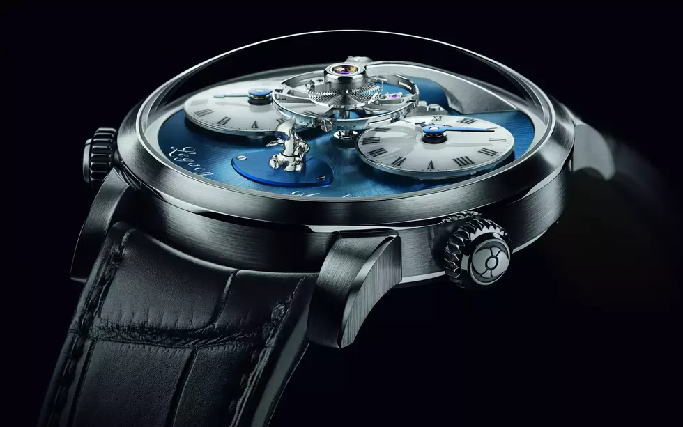 MB&F Legacy Machine N°1 – suspended balance wheel