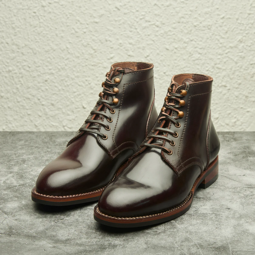 BLKBRD Rudiger Service Boot en Shell Cordovan Color #8