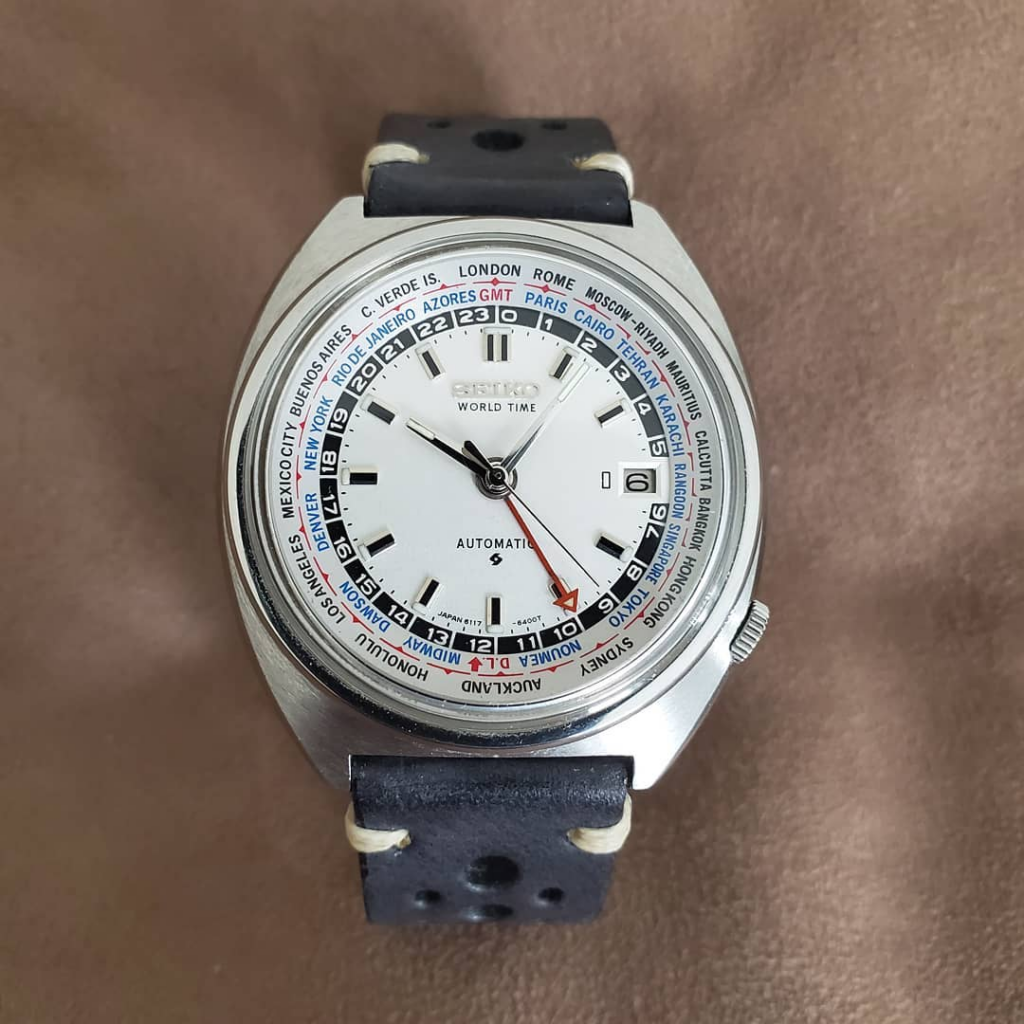 Seiko 6117-6400 World Time Uhr