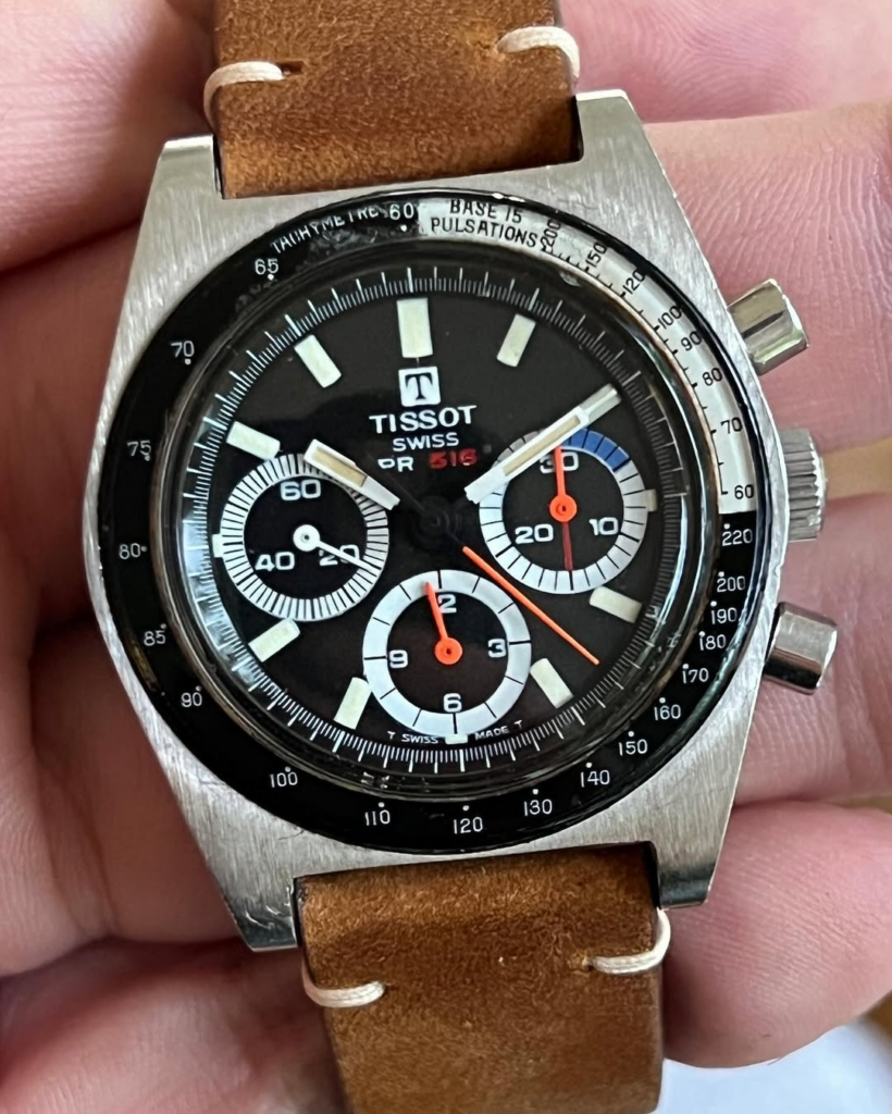 Publicité Tissot PR 516.