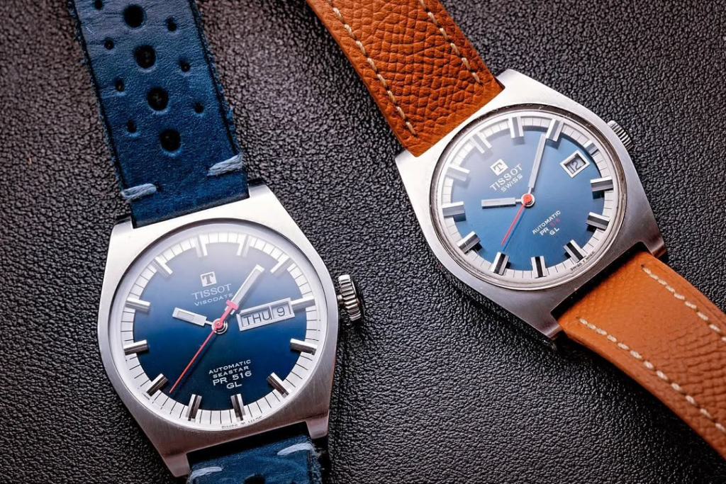 Détail Tissot PR 516.