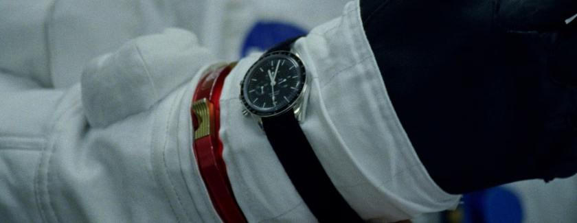 Astronaute avec une Omega Speedmaster